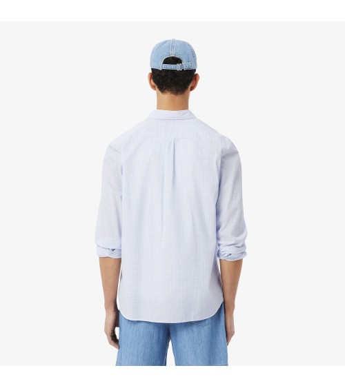 CAMISA CUADRO VICHY LACOSTE