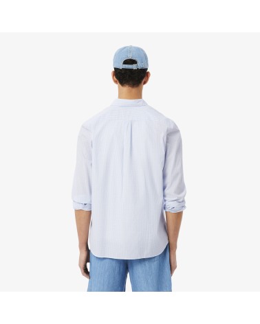 CAMISA CUADRO VICHY LACOSTE