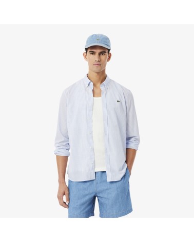 CAMISA CUADRO VICHY LACOSTE