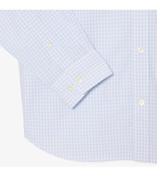 CAMISA CUADRO VICHY LACOSTE