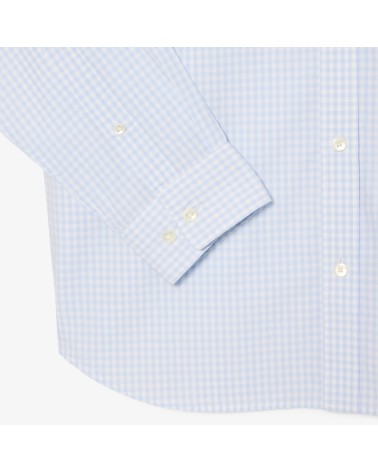 CAMISA CUADRO VICHY LACOSTE