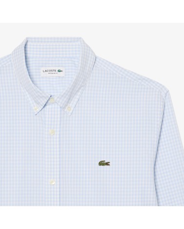 CAMISA CUADRO VICHY LACOSTE