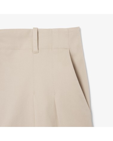 BERMUDAS CON PINZAS LACOSTE