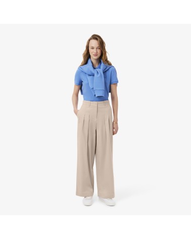 PANTALÓN ANCHO CON PINZAS LACOSTE