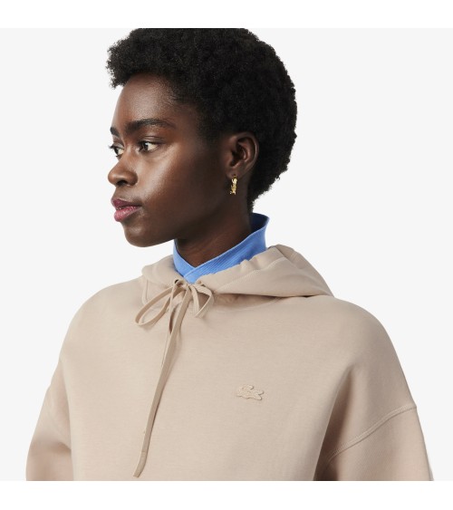 SUDADERA HOODIE LOGO A TONO LACOSTE