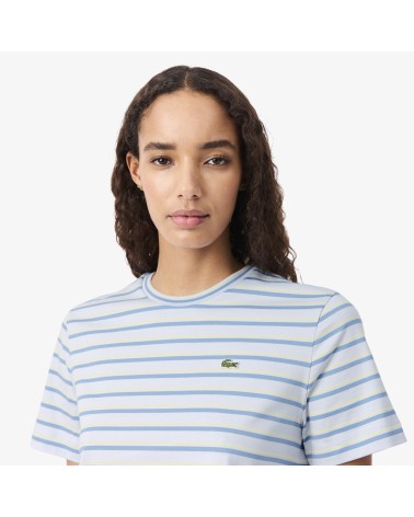 CAMISETA DE RAYAS MULTICOLOR LACOSTE