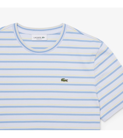 CAMISETA DE RAYAS MULTICOLOR LACOSTE