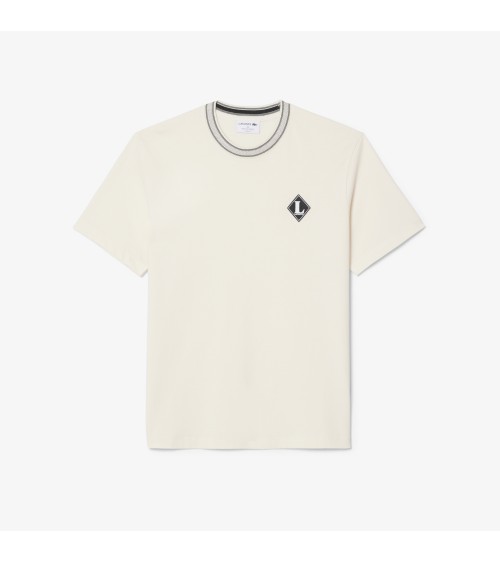 CAMISETA CON CUELLO A CONTRASTE LACOSTE
