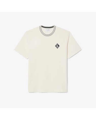 CAMISETA CON CUELLO A CONTRASTE LACOSTE