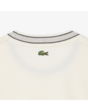 CAMISETA CON CUELLO A CONTRASTE LACOSTE