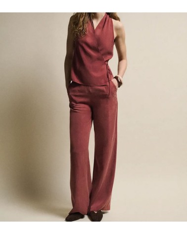 TOP CANNES TERRACOTA CONJUNTO DOS PIEZAS ESEOESE