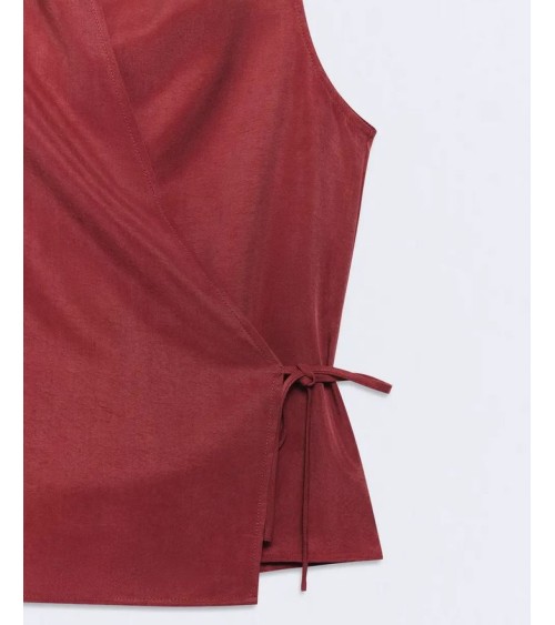 TOP CANNES TERRACOTA CONJUNTO DOS PIEZAS ESEOESE