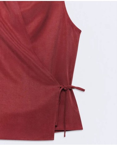 TOP CANNES TERRACOTA CONJUNTO DOS PIEZAS ESEOESE