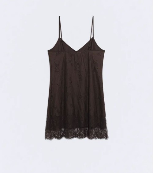 VESTIDO AMANDA CHOCOLATE ESEOESE