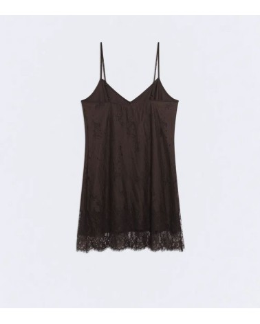 VESTIDO AMANDA CHOCOLATE ESEOESE