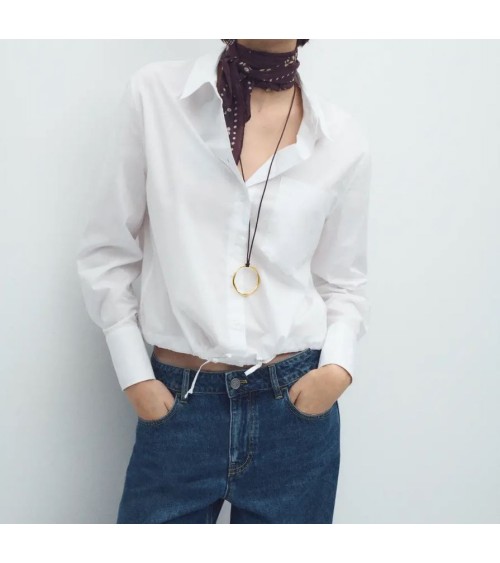 CAMISA TRACEY CROPPED ESEOESE
