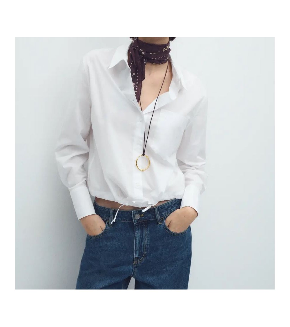 CAMISA TRACEY CROPPED ESEOESE