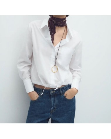 CAMISA TRACEY CROPPED ESEOESE