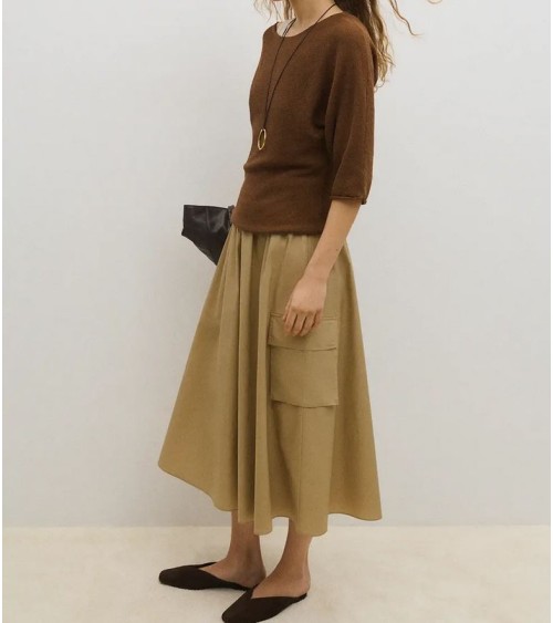 FALDA DAKAR CAMEL ESEOESE