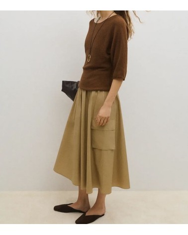 FALDA DAKAR CAMEL ESEOESE