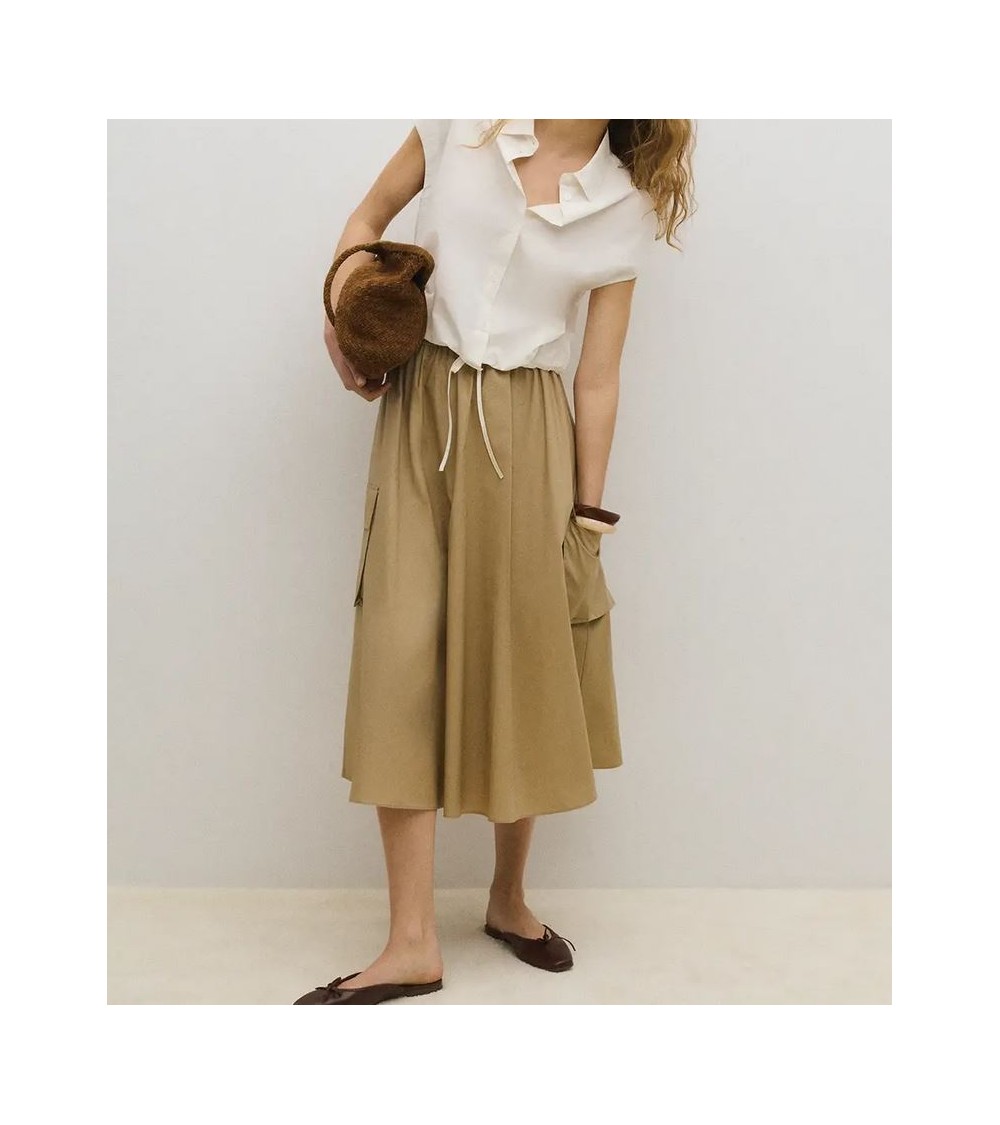 FALDA DAKAR CAMEL ESEOESE