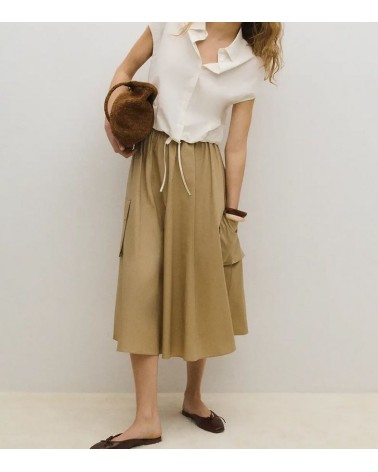 FALDA DAKAR CAMEL ESEOESE