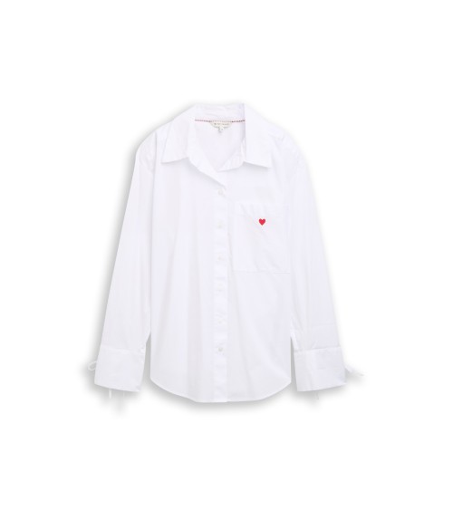 CAMISA OVERSIZE CORAZÓN TOM TAILOR