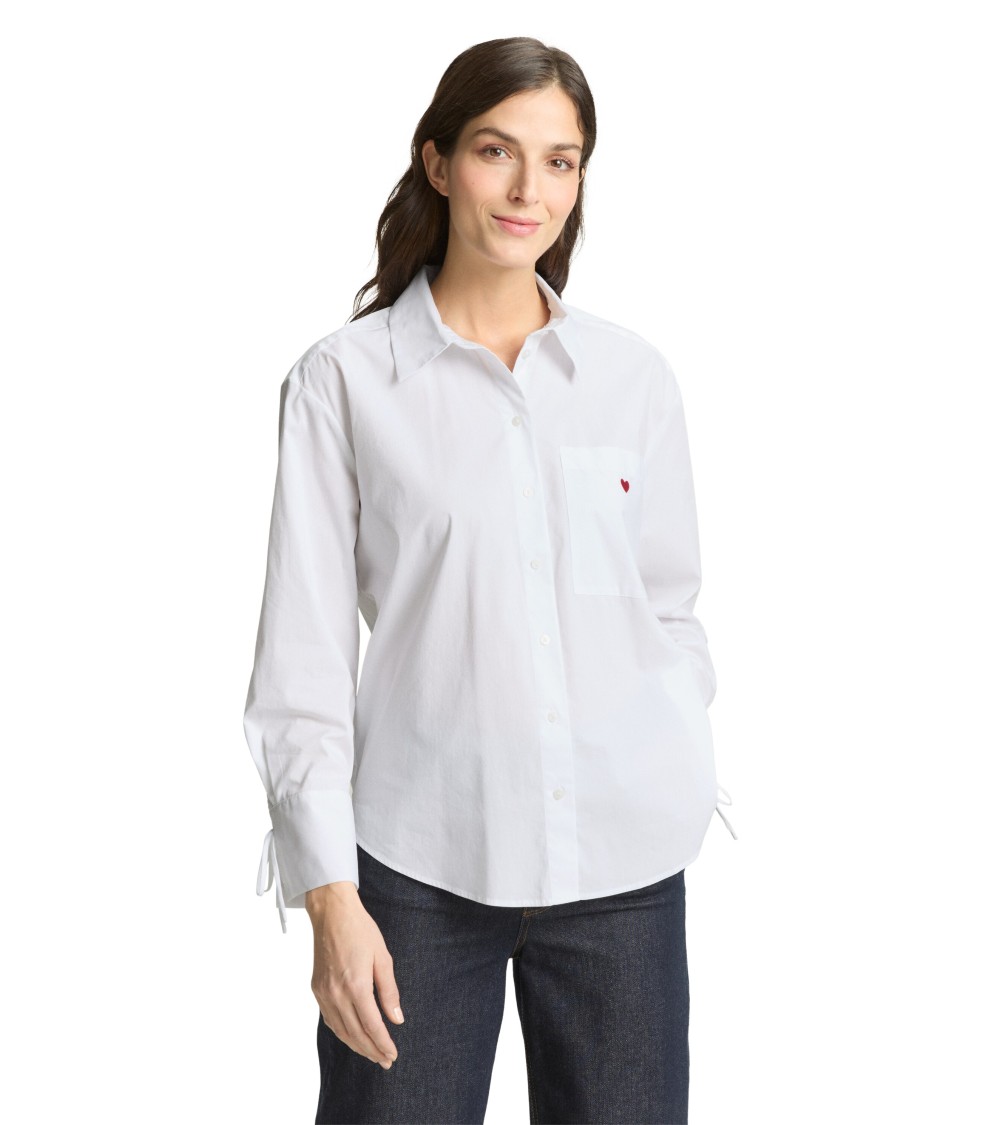 CAMISA OVERSIZE CORAZÓN TOM TAILOR