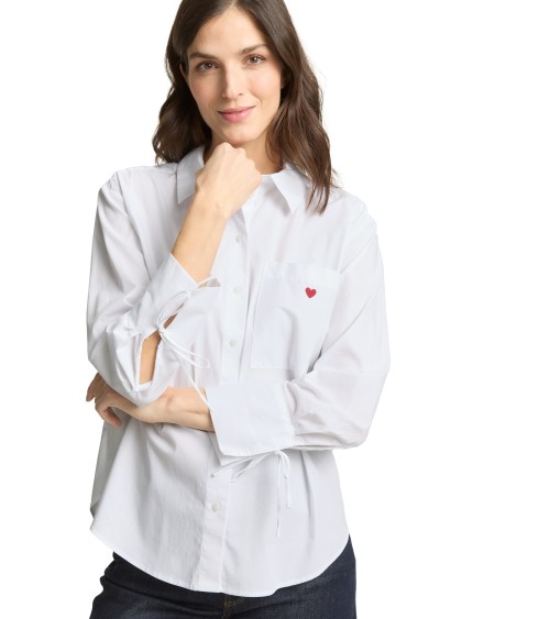 CAMISA OVERSIZE CORAZÓN TOM TAILOR