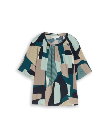 BLUSA ESTAMPADA TEJIDO FLUIDO TOM TAILOR