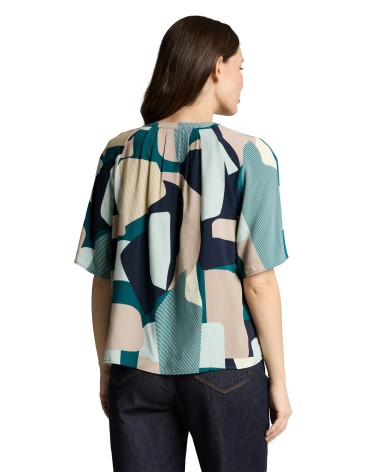 BLUSA ESTAMPADA TEJIDO FLUIDO TOM TAILOR