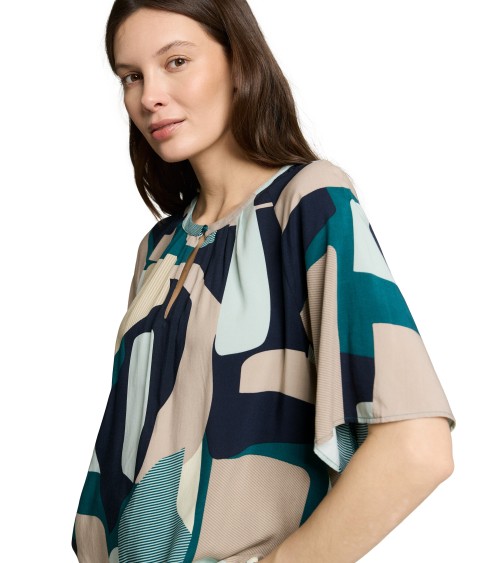 BLUSA ESTAMPADA TEJIDO FLUIDO TOM TAILOR