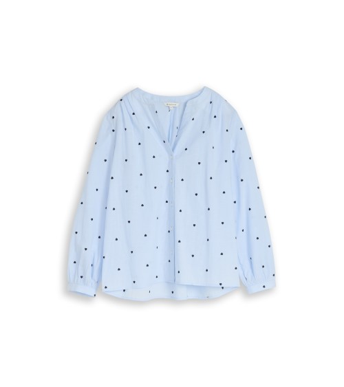 CAMISA CUELLO MAO CORAZONES TOM TAILOR