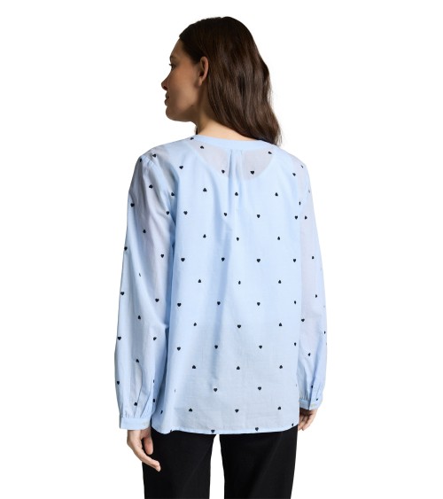 CAMISA CUELLO MAO CORAZONES TOM TAILOR