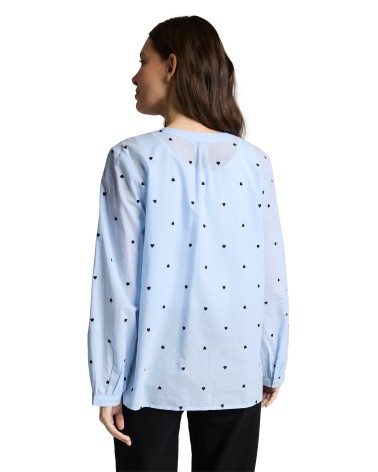 CAMISA CUELLO MAO CORAZONES TOM TAILOR