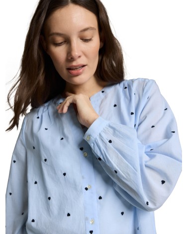 CAMISA CUELLO MAO CORAZONES TOM TAILOR