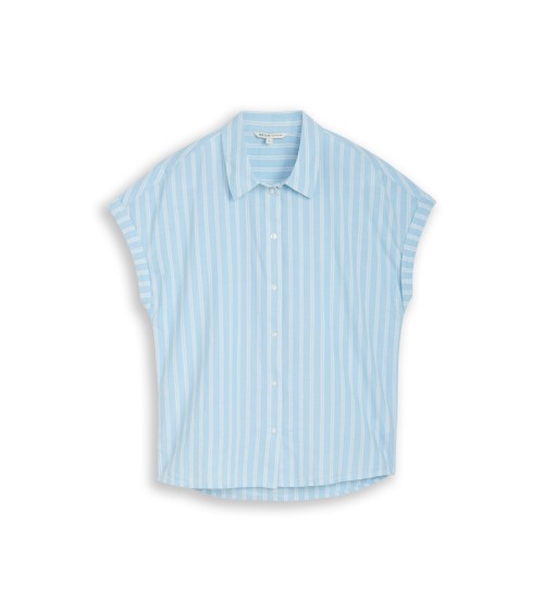 CAMISA DE RAYAS MANGA CORTA TOM TAILOR