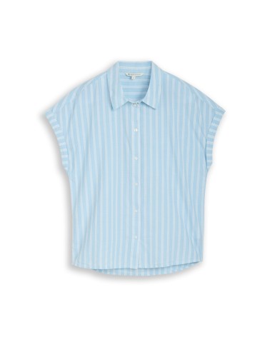 CAMISA DE RAYAS MANGA CORTA TOM TAILOR