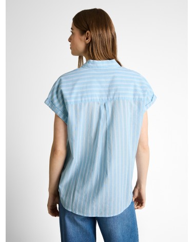 CAMISA DE RAYAS MANGA CORTA TOM TAILOR