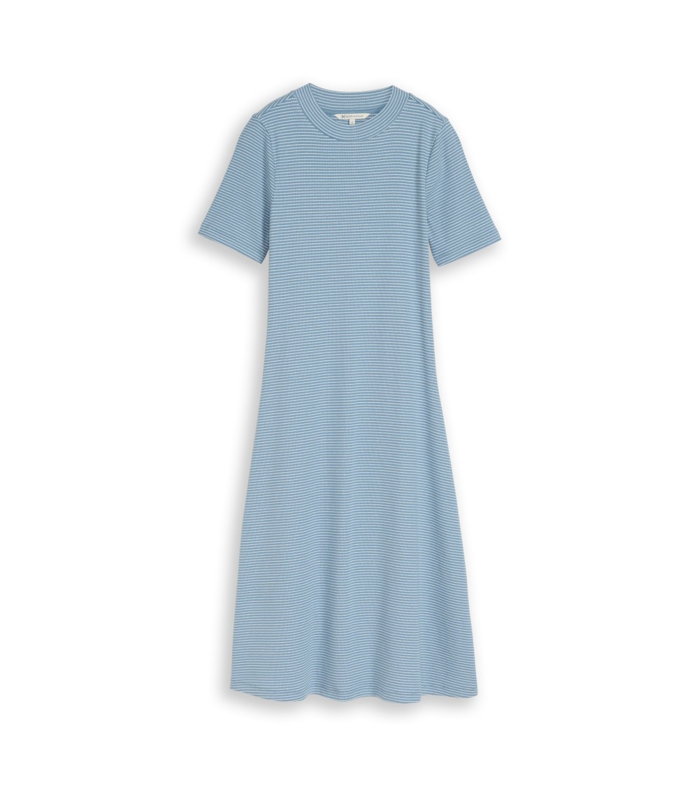 VESTIDO ACANALADO EVASÉ TOM TAILOR