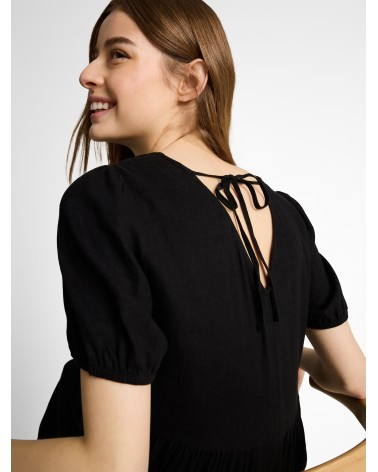 VESTIDO EN MEZCLA DE LINO TOM TAILOR