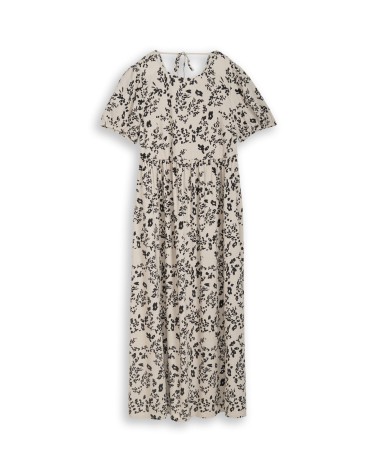VESTIDO ESTAMPADO EN MEZCLA DE LINO TOM TAILOR