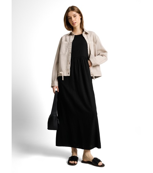 VESTIDO EN MEZCLA DE LINO TOM TAILOR