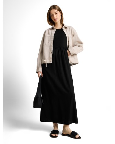 VESTIDO EN MEZCLA DE LINO TOM TAILOR