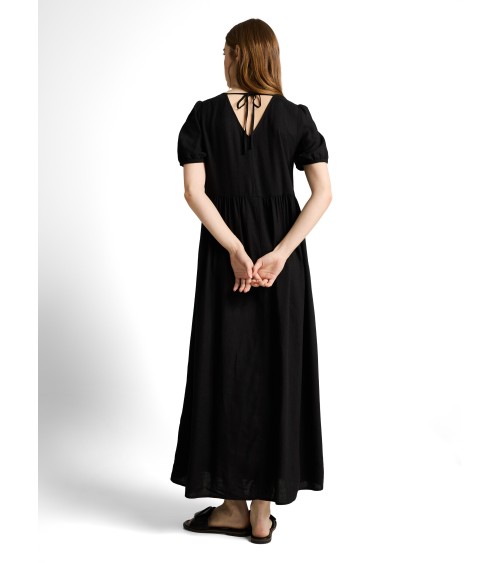 VESTIDO EN MEZCLA DE LINO TOM TAILOR
