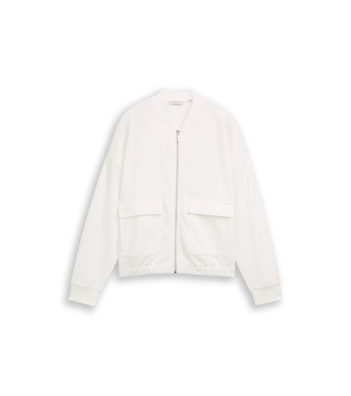 CHAQUETA BOMBER TIPO FELPA TOM TAILOR