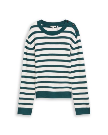 JERSEY CON BOTONES EN EL HOMBRO TOM TAILOR