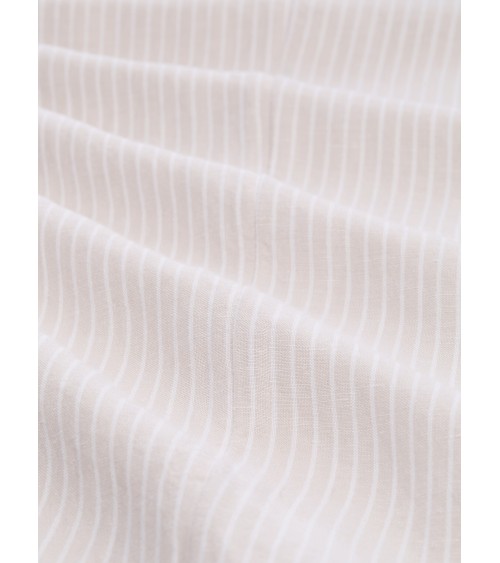 PANTALÓN ANCHO A RAYAS DE LINO TOM TAILOR