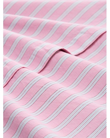 CAMISA OVERSIZE DE RAYAS LAZO PUÑO TOM TAILOR