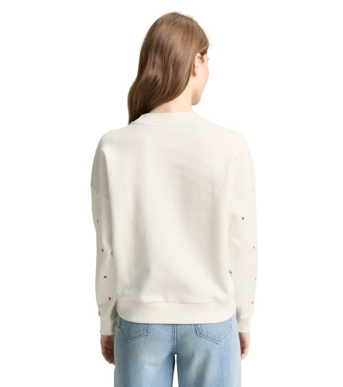 SUDADERA CORAZONES TOM TAILOR